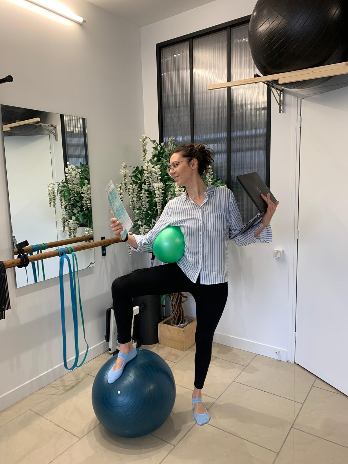 Julie Cantournet, kiné et formatrice